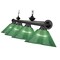 Z-Lite Cordon 4 Light Billiard, Matte Black & Green 2306-4MB-ARG - alternate 7